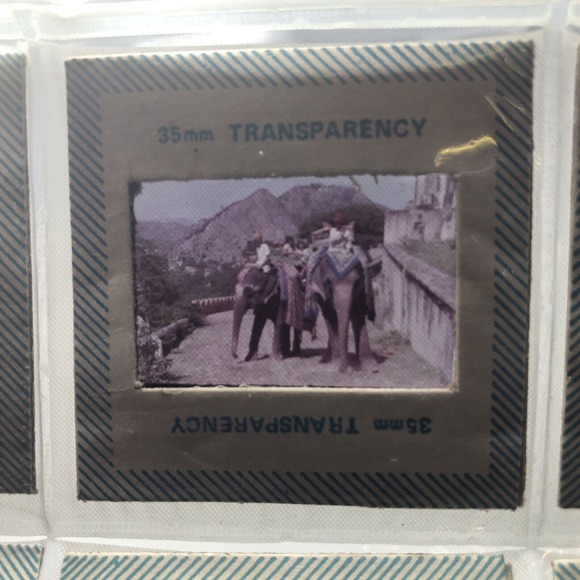 Vintage 35 mm Slides Colour of Amer, Rashasthan, India Lot of 24 Retro - Picture 4 of 15